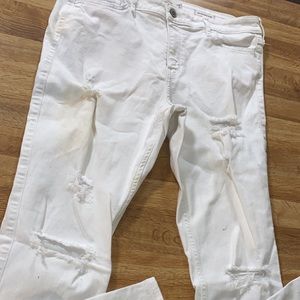 Hollister size15r. White skinny Jeans.